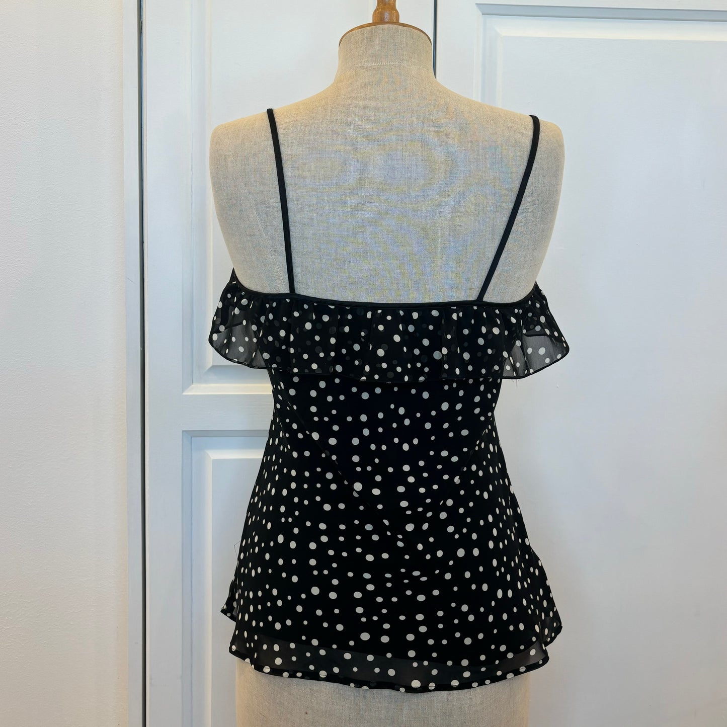 Polkadot Flowy Top (M)