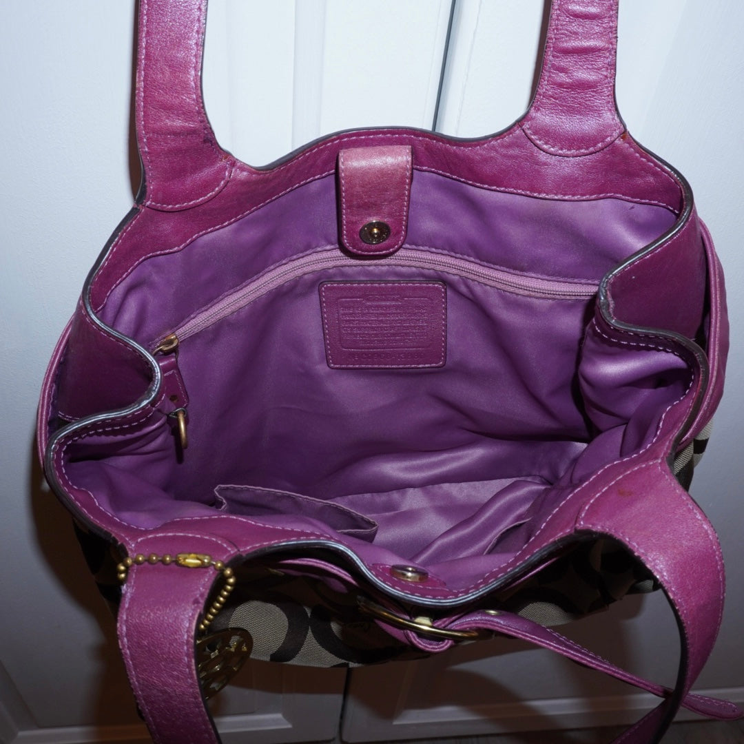 Coach Monogram Purse