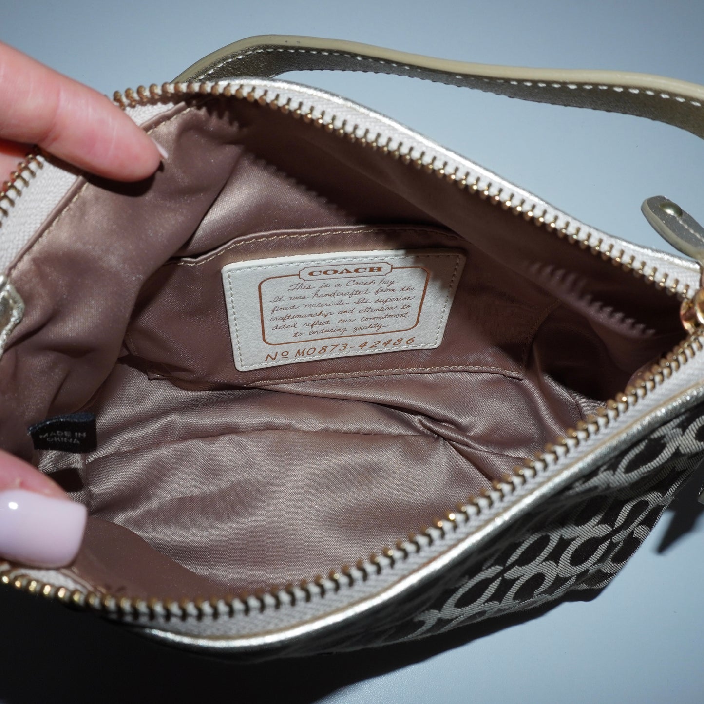Coach Monogram Purse