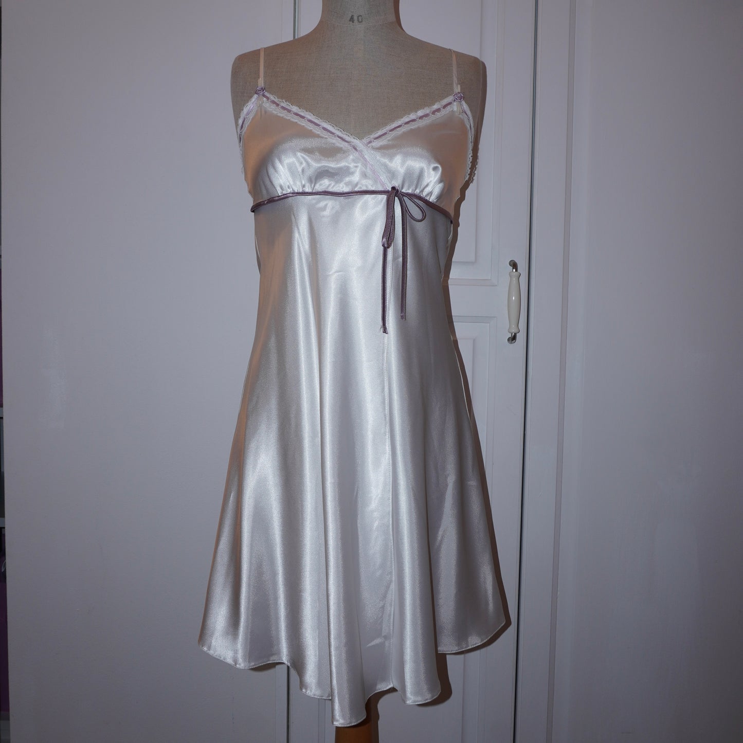 Satin Slip Dress (S)