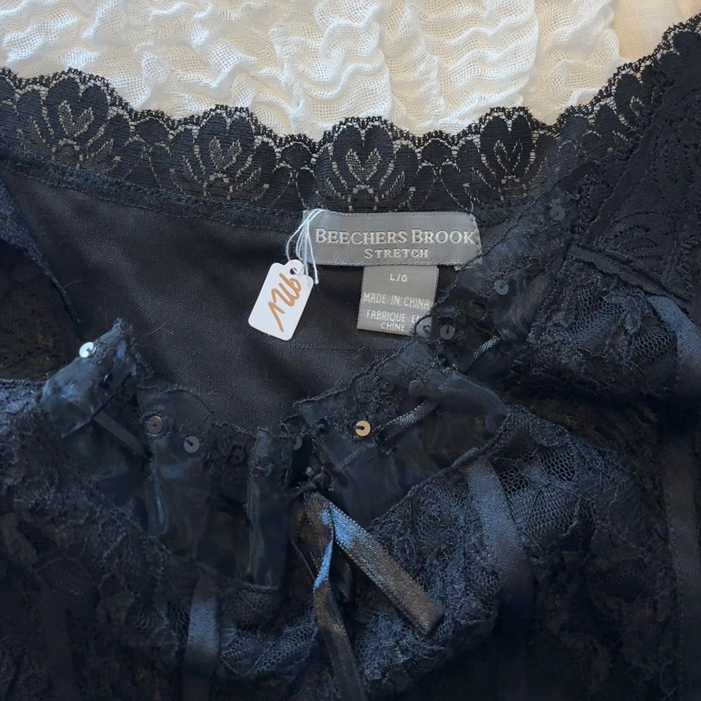 Lace Detailed Top (L)
