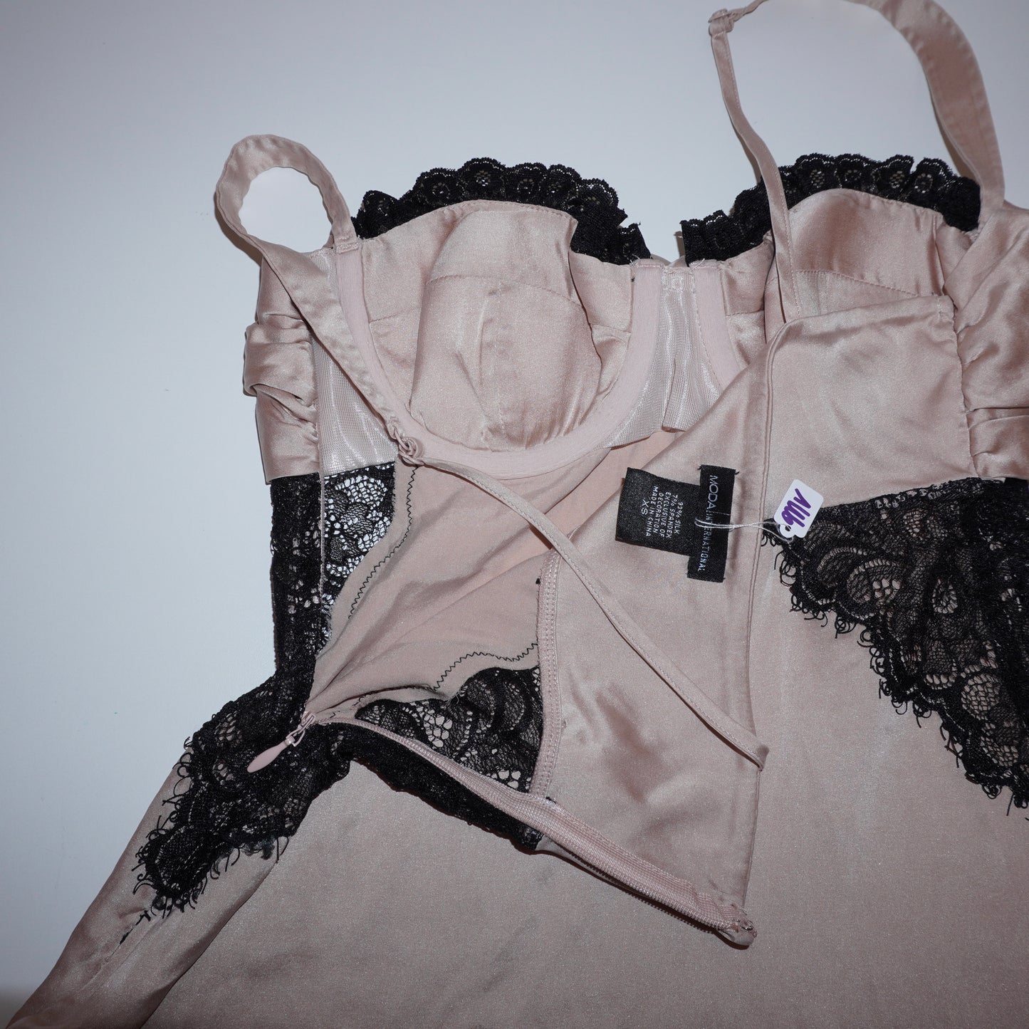 Silk Bustier Top (XS)