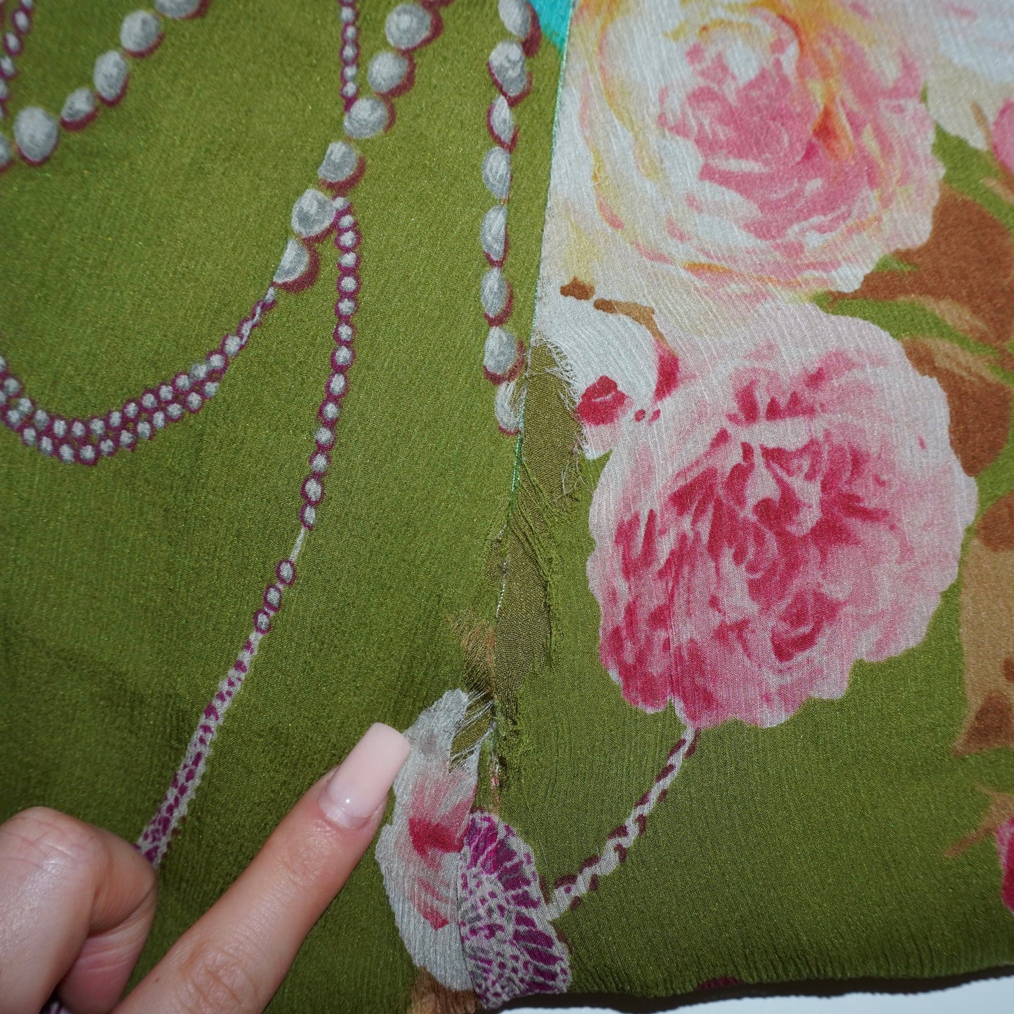 Blumarine Silk Skirt (S)