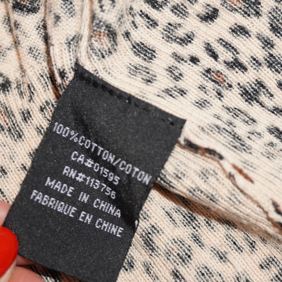 Leopard Cardigan (S)