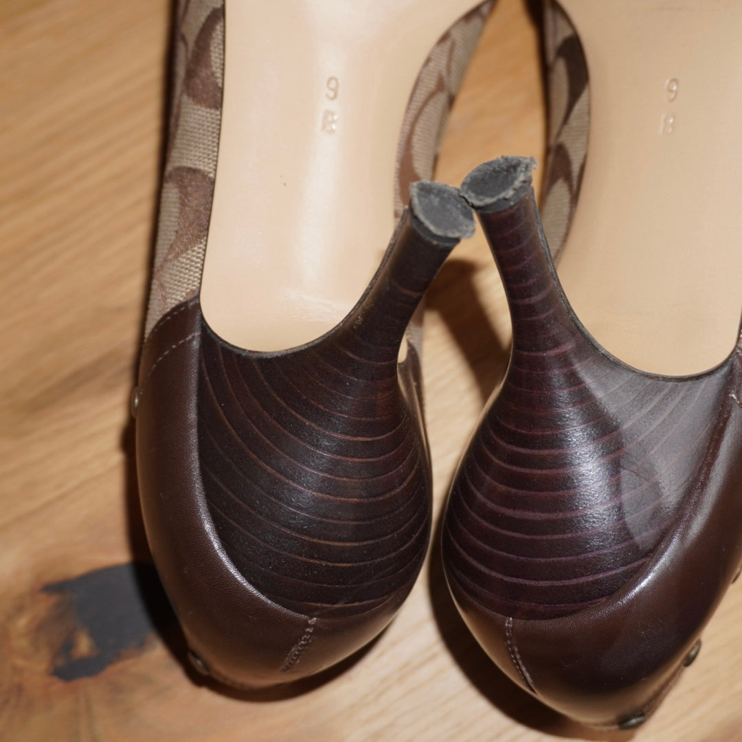 Coach Monogram Heels (39)