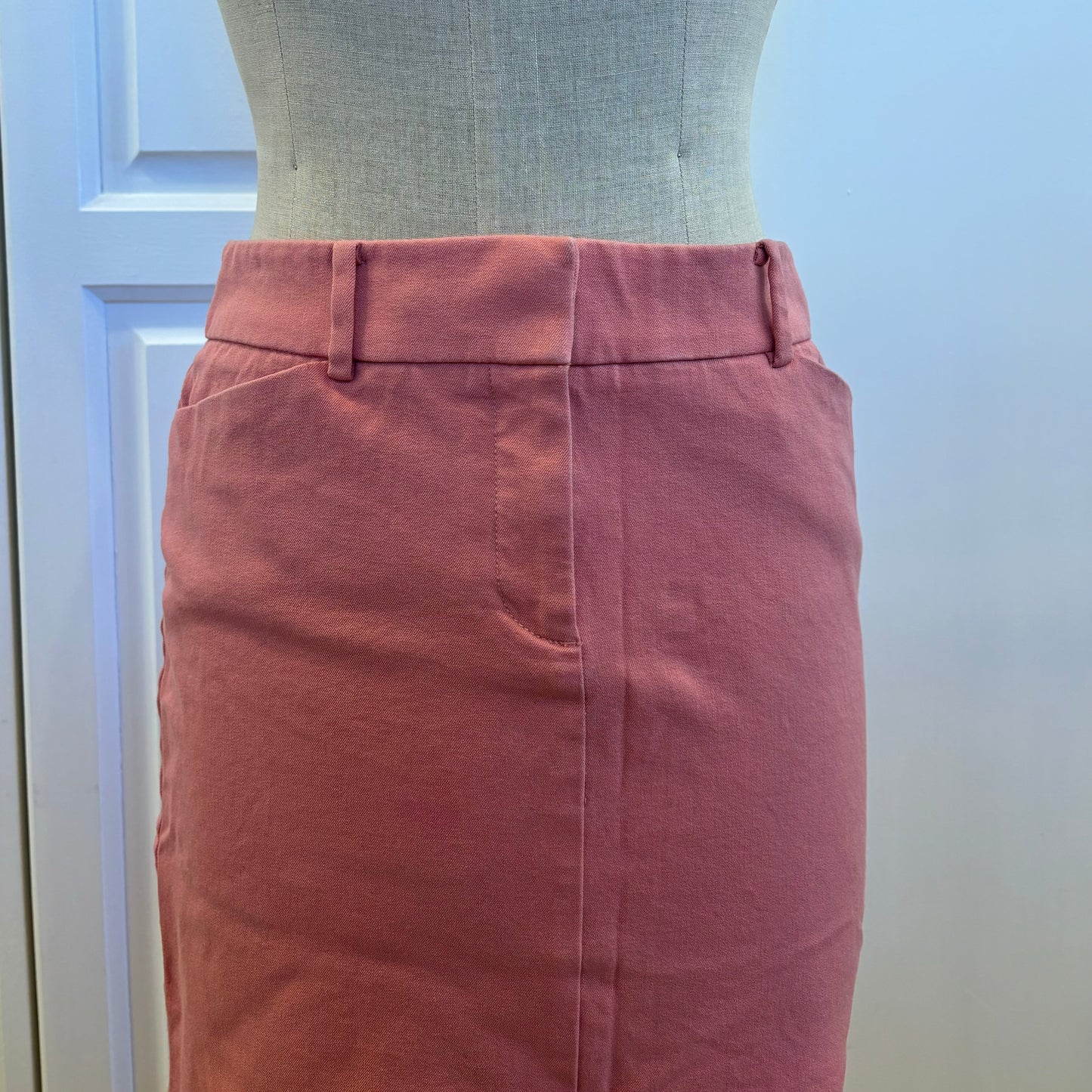 Pink Pencil Skirt (M)