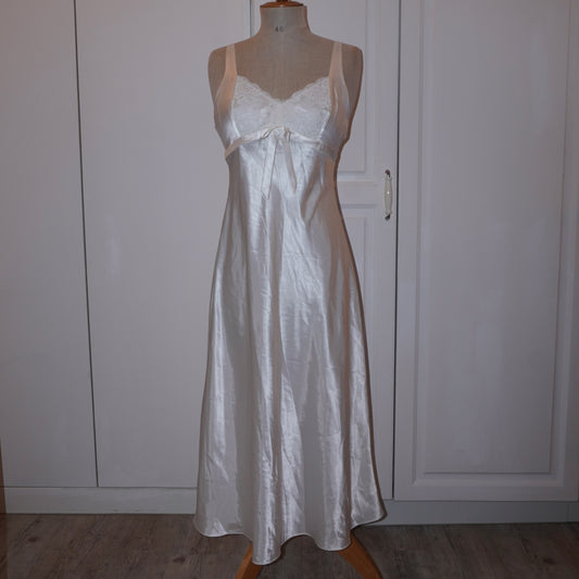 Satin Lace Dress (M)