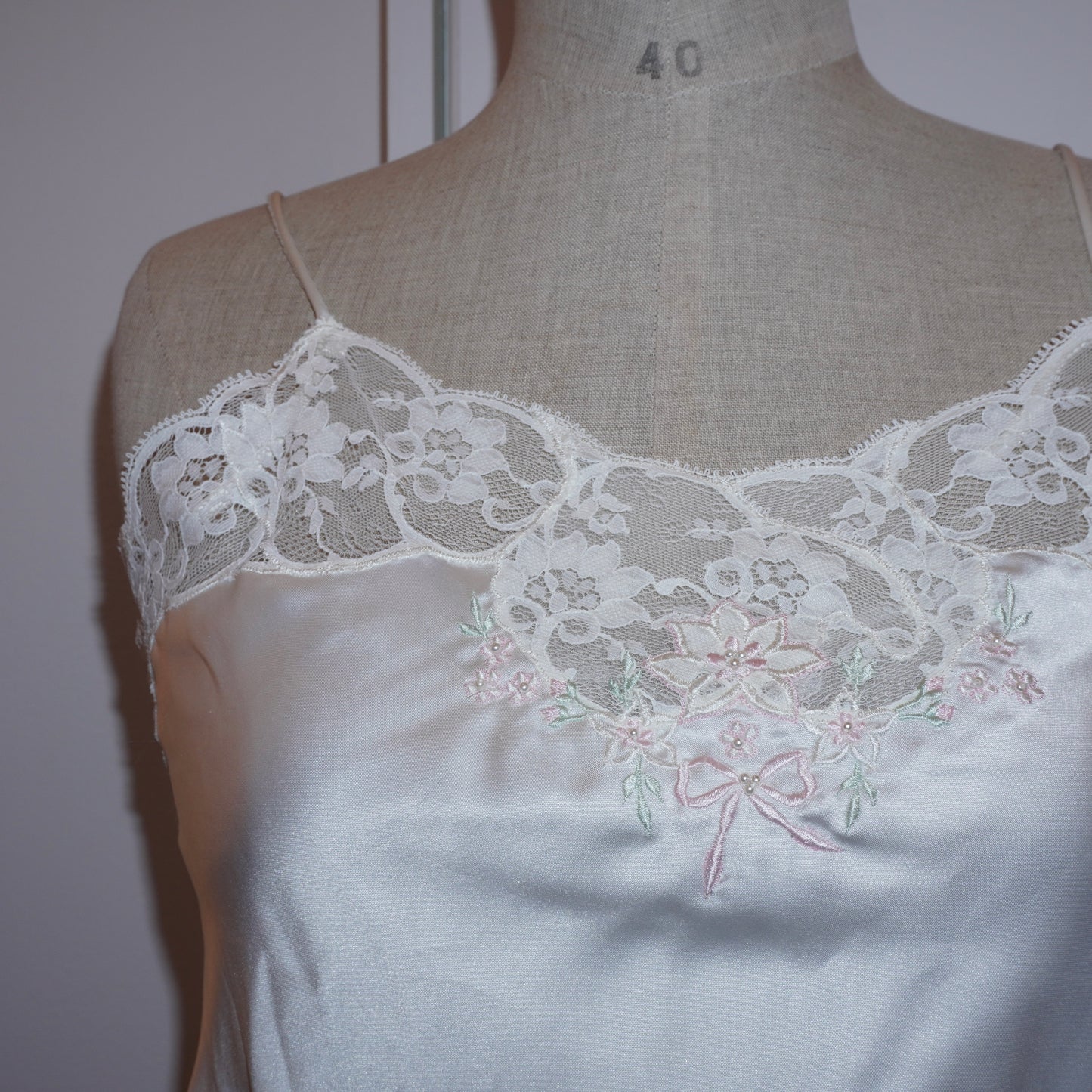 Satin Floral Top (S)
