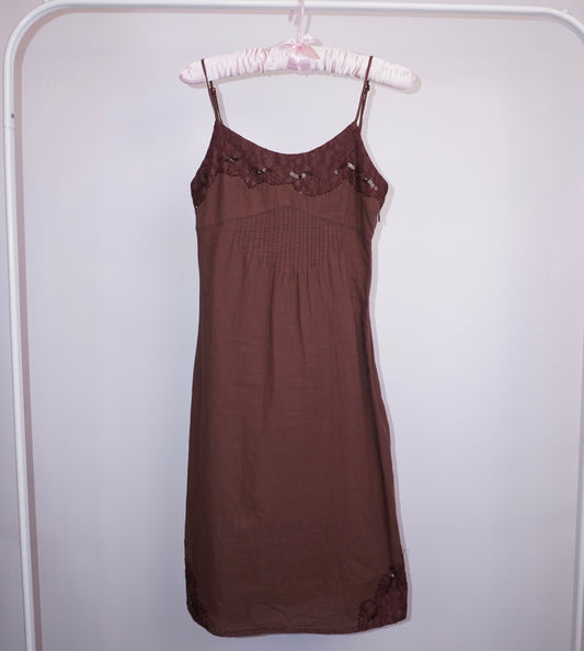 Sequin Beaded Dress (XS)
