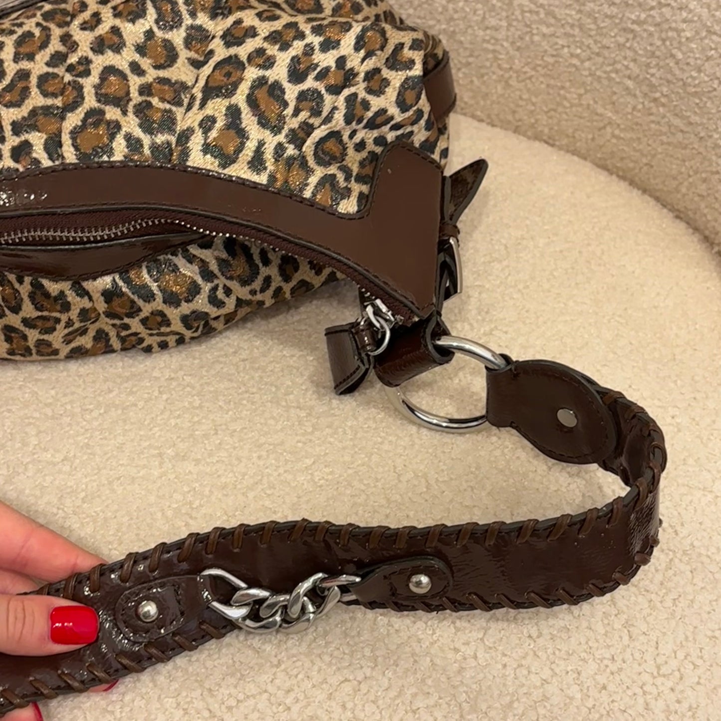 Guess Leopard Print Purse