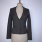 Pinstripe Wool Blazer (XS)