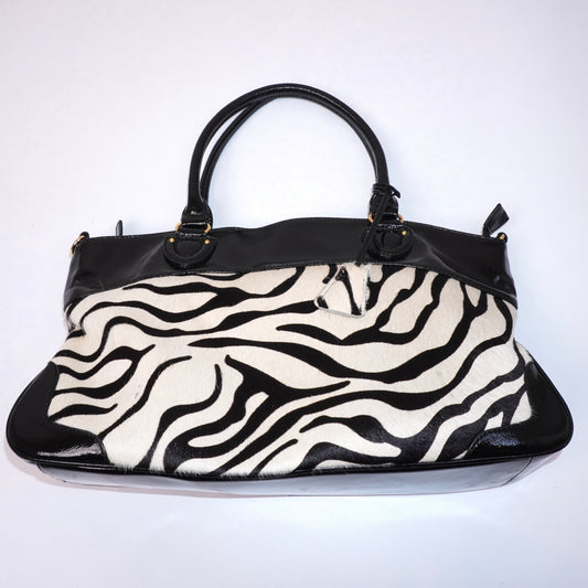Zebra Calfhair Purse