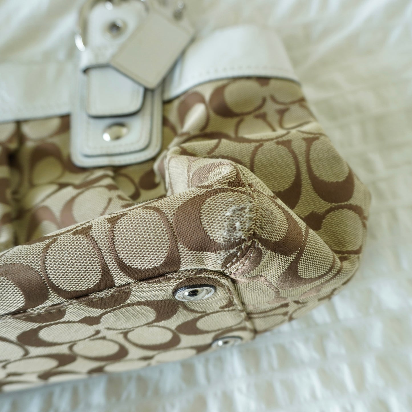 Coach Monogram Tote Purse