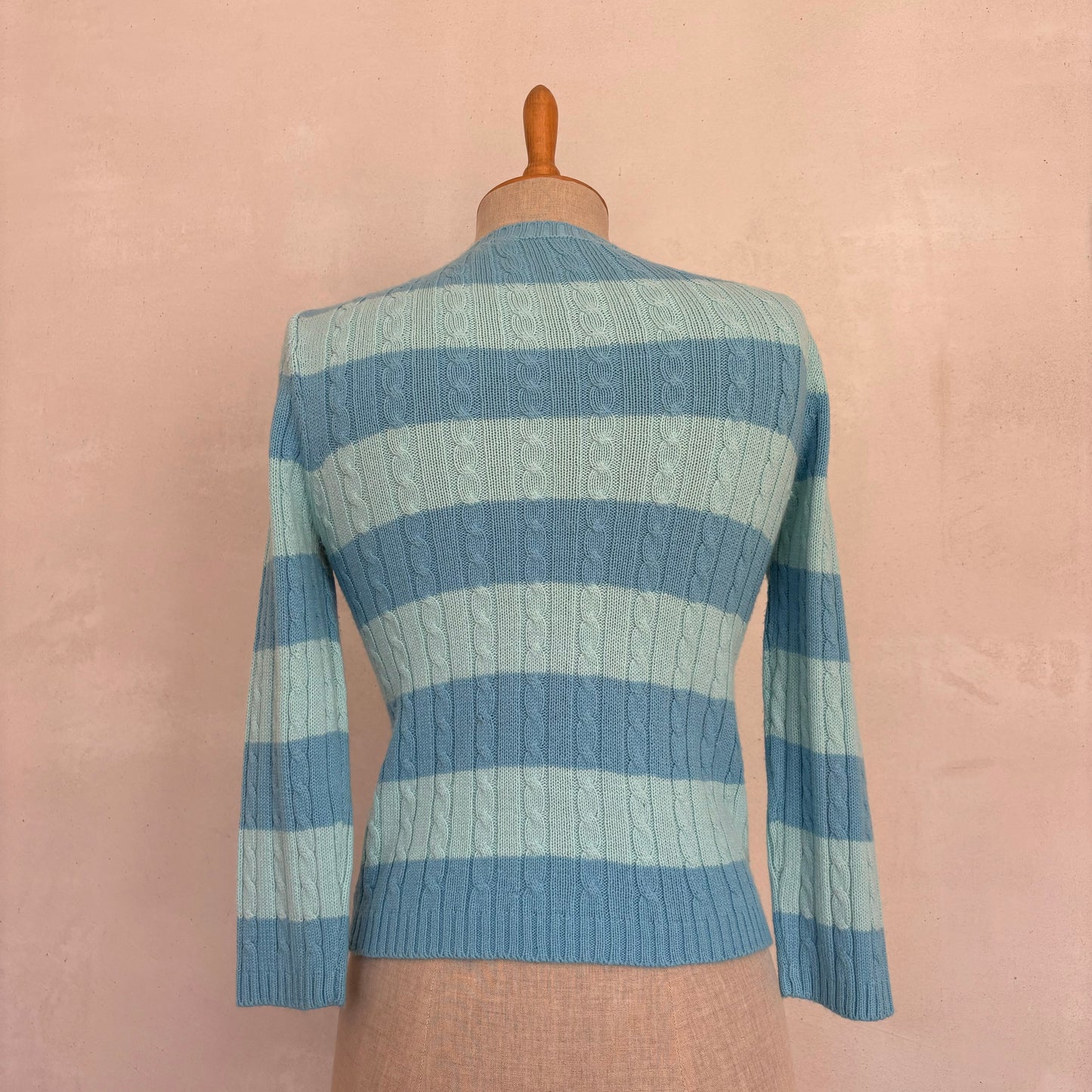 Striped Knit Sweater (M)