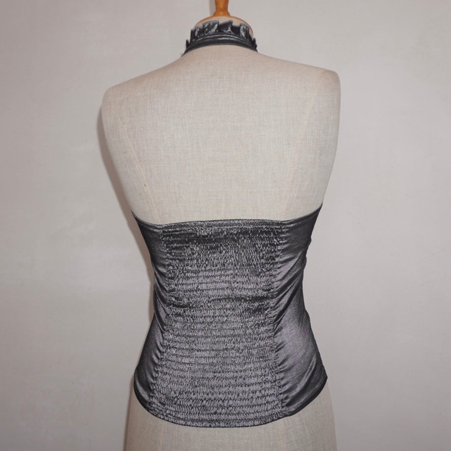 Ruffle Halterneck Top (M)