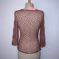 5 Sequin Crochet Cardigan (M)