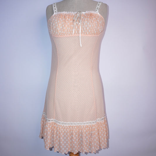 Polkadot Slip Dress (M)