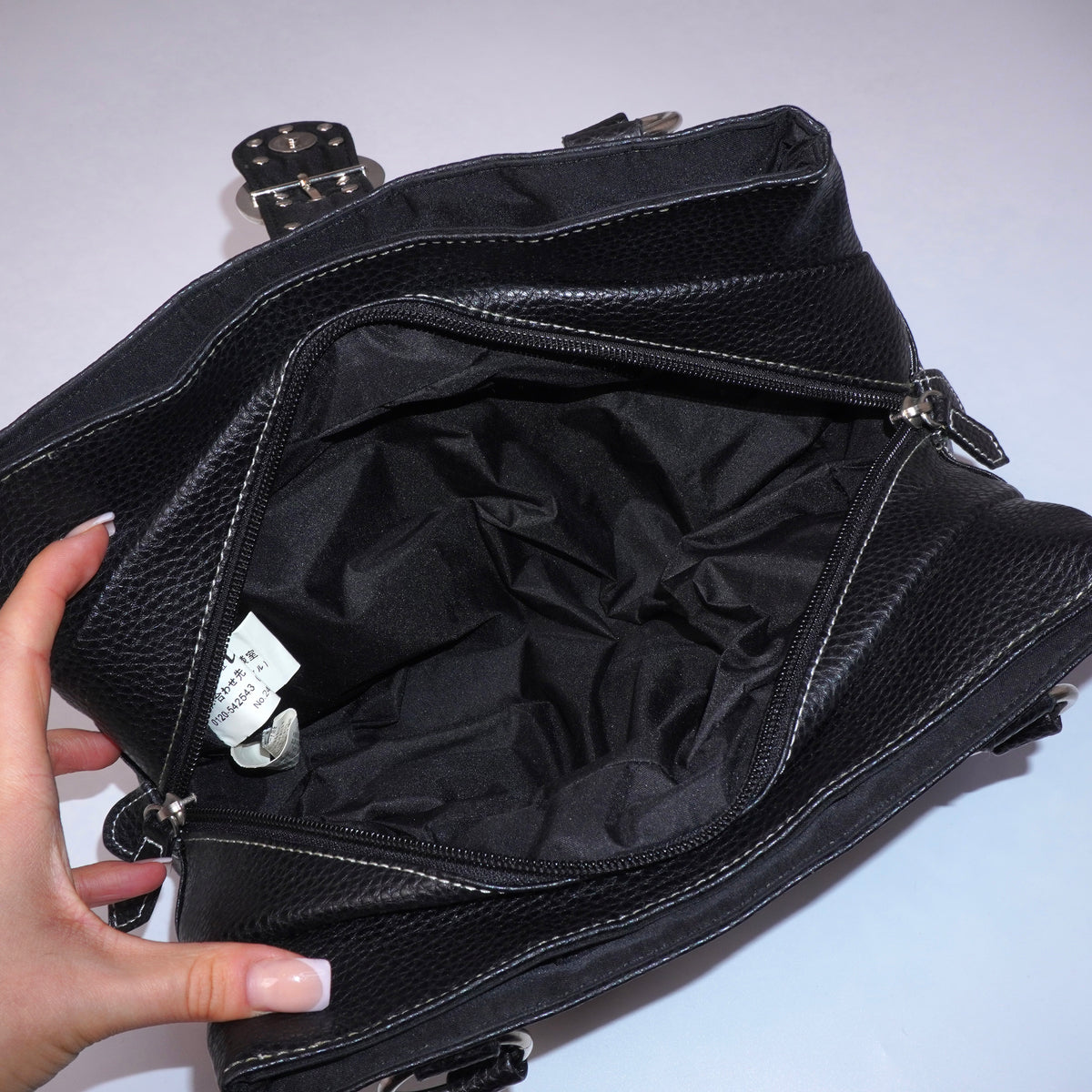 Faux Leather Purse