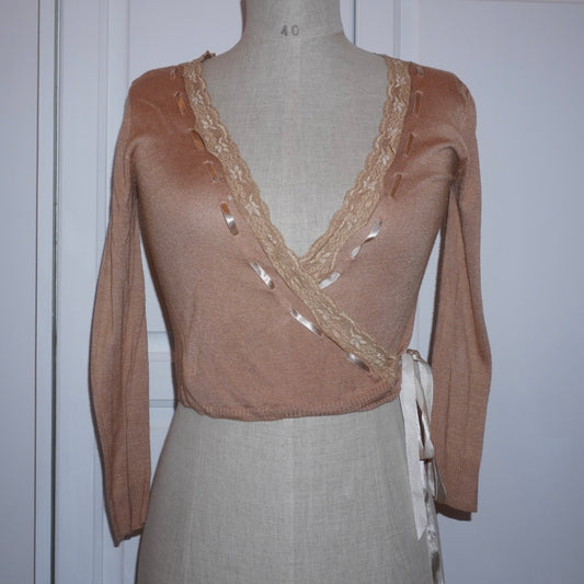 Lace Wrap Top (S)