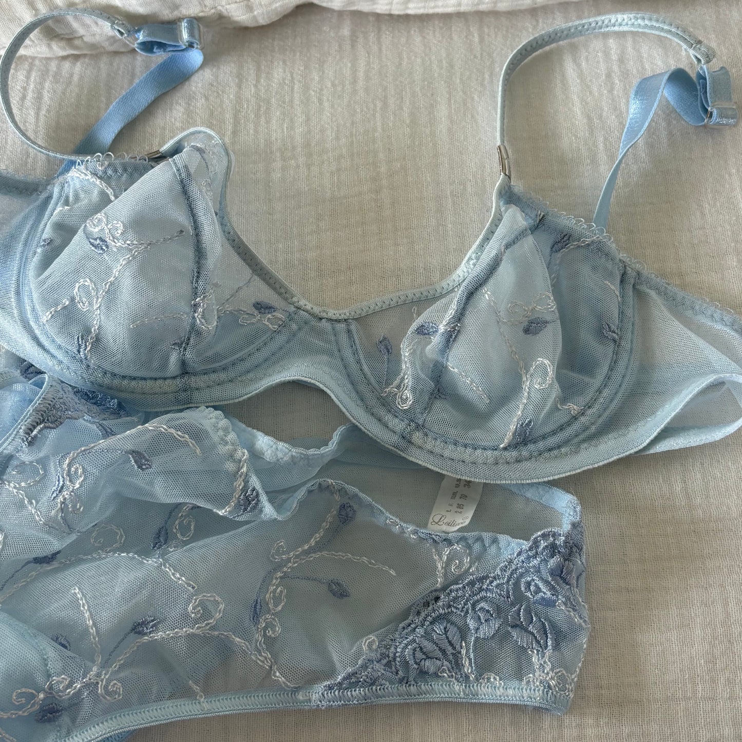 Babyblue Lingerie Set (XS)