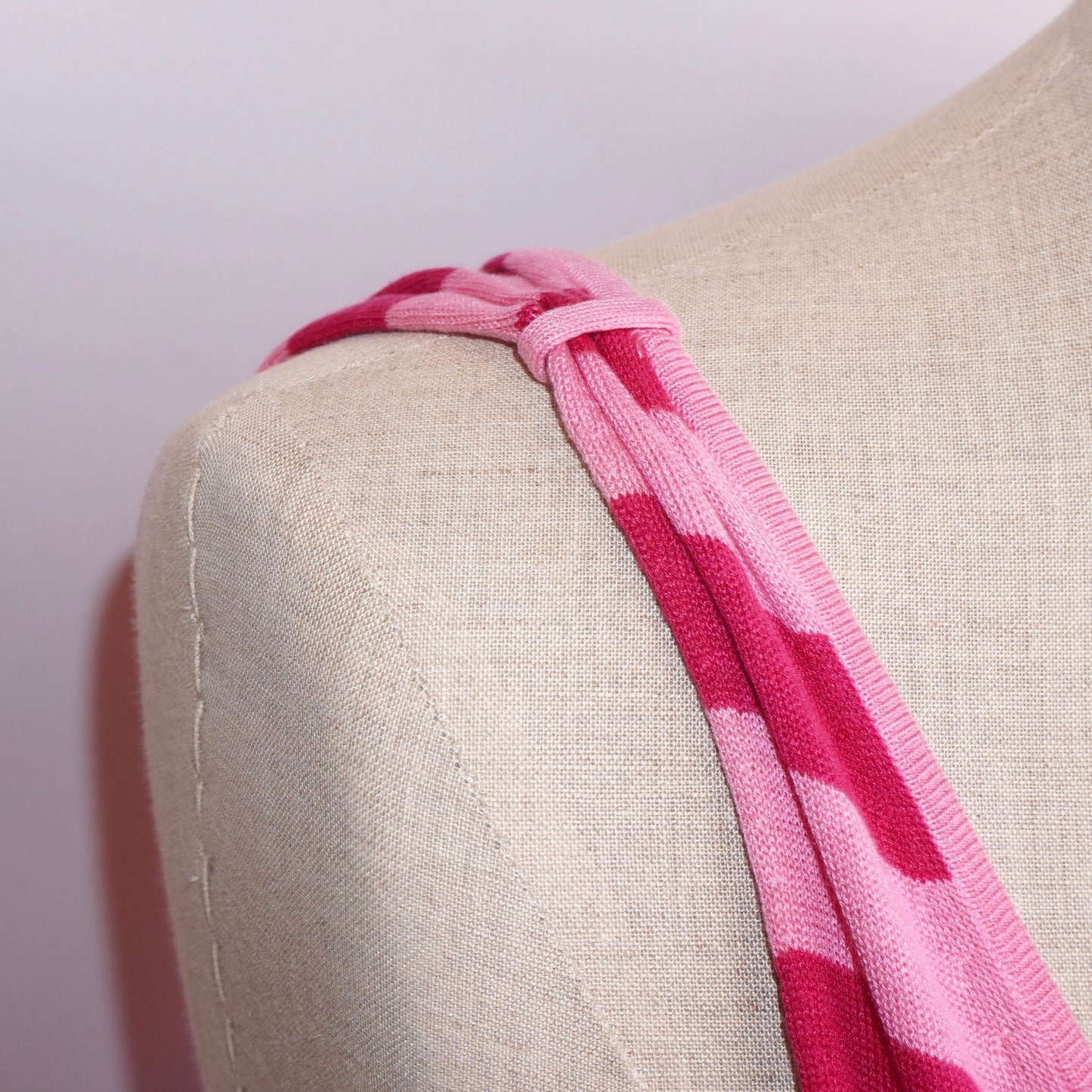 Silk Striped Top (M)