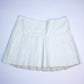 Leather Pleated Skirt (M)