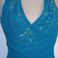 Sequin Halterneck Top (S)