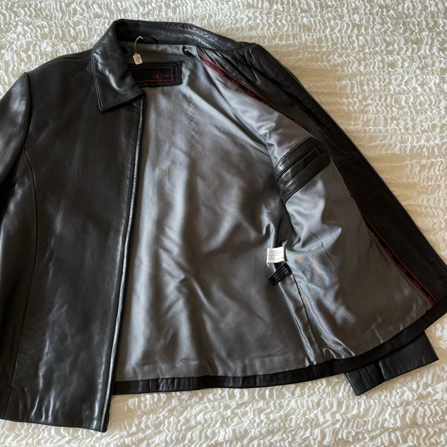 Black Leather Jacket (M)