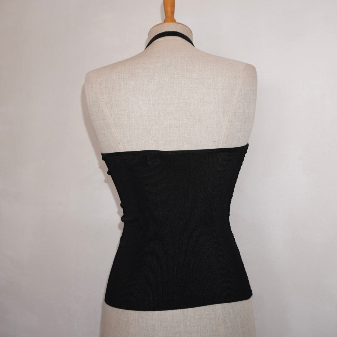 Knit Halterneck Top (S)