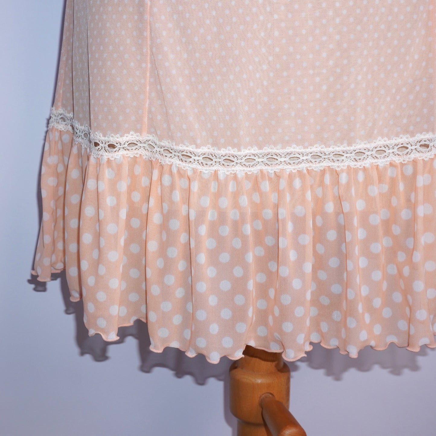 Polkadot Slip Dress (M)