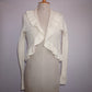 Creme Ruffle Cardigan (M)