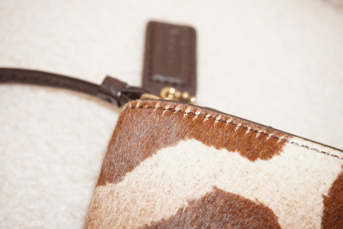 Coach Animal Print Purse