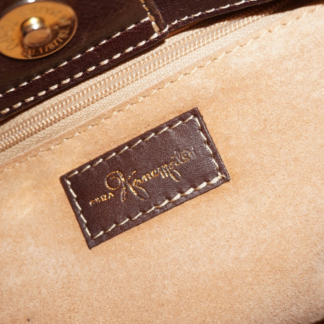 Animal Print Leather Purse