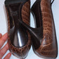 Escarpins Prada Croc (36)