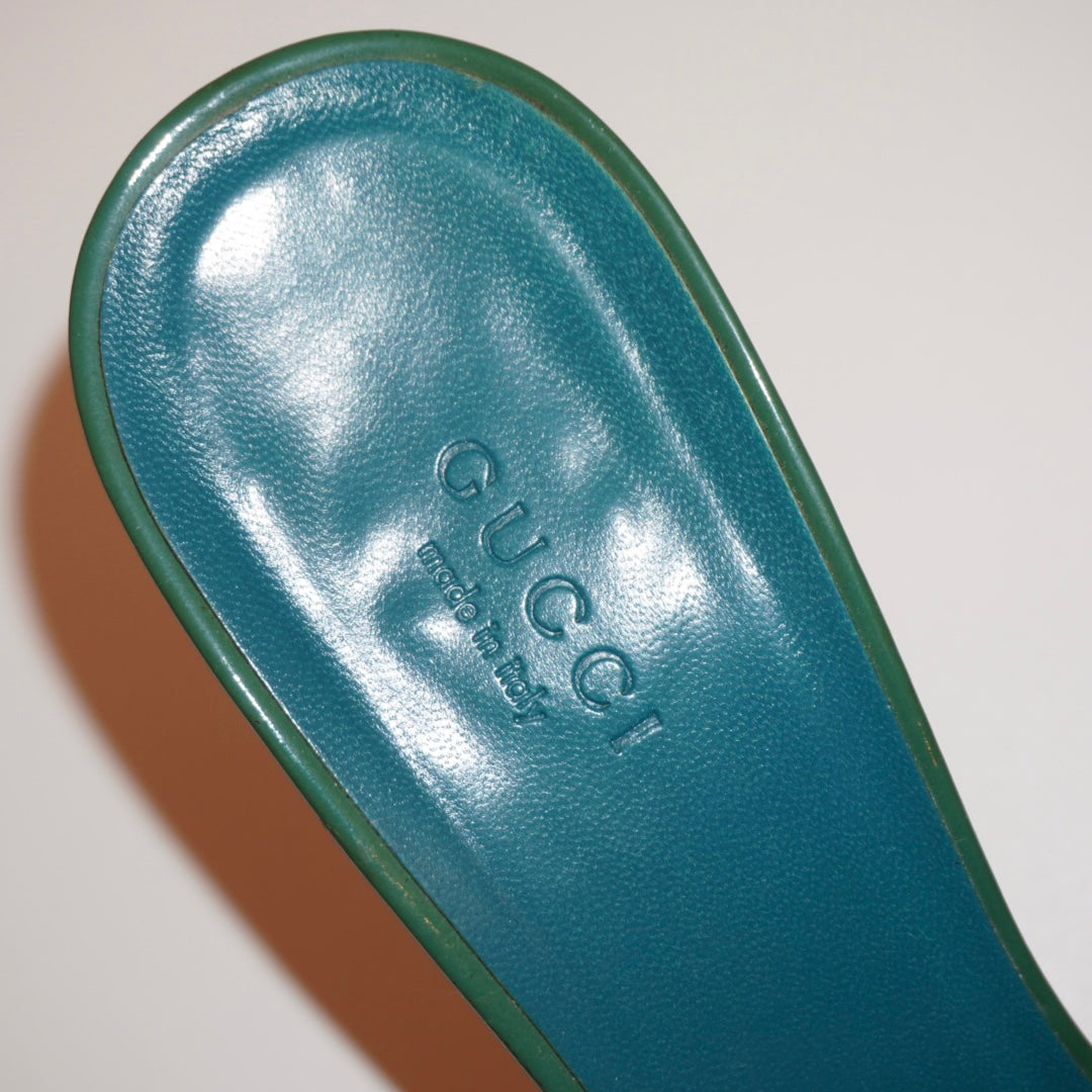 Gucci Monogram Mules (39)