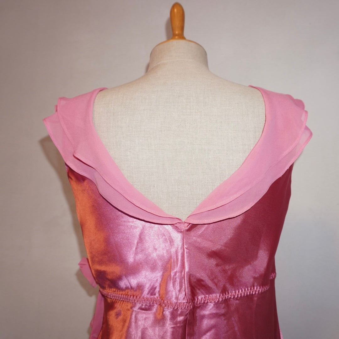 Satin Slip Dress (M)