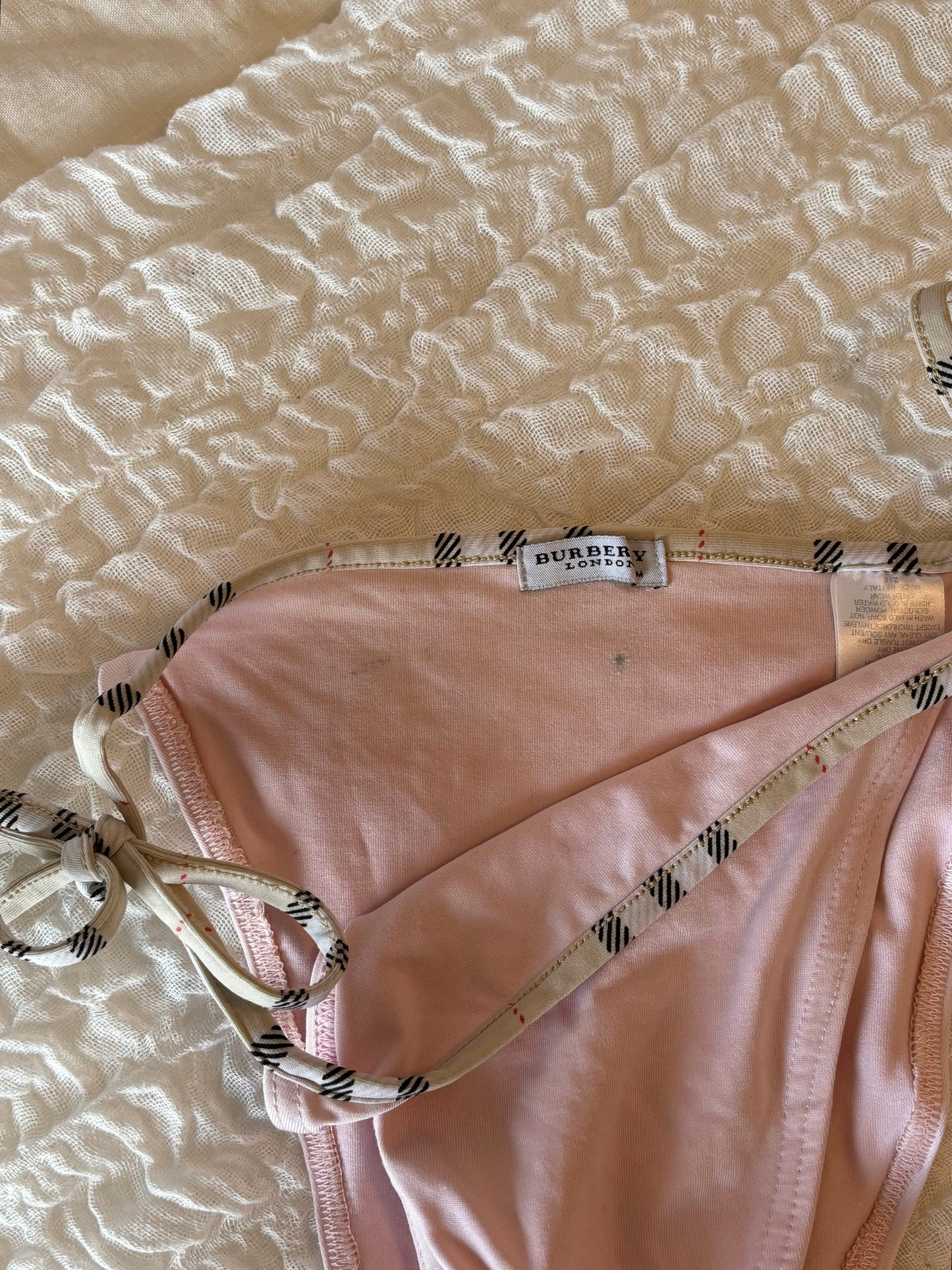 Burberry Pink Bikini (M)