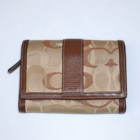 Coach Monogram Wallet
