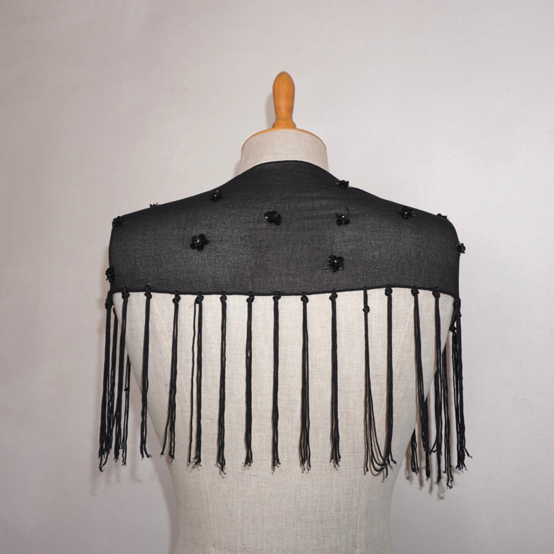 Sequin Tassle Scarf