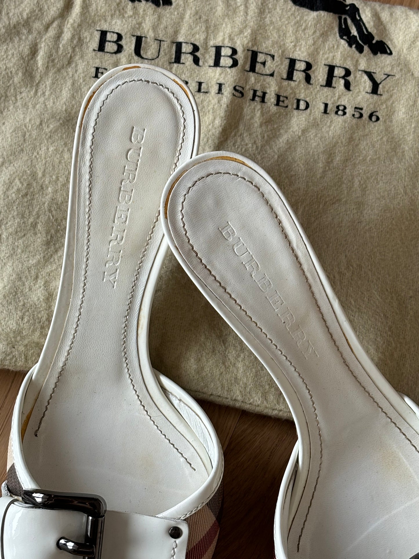 Burberry Kitten Mules