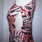 Silk Abstract Dress (S)