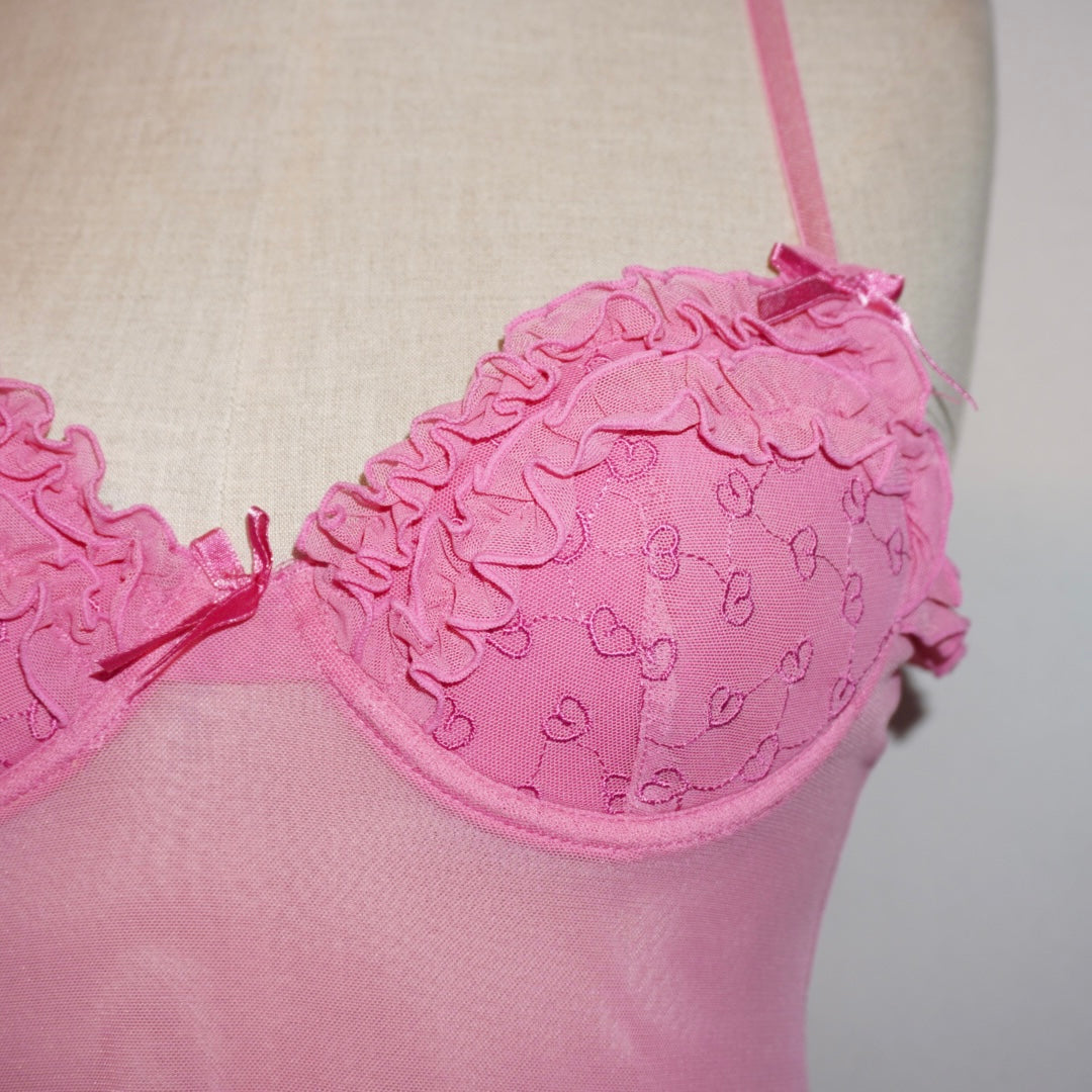 Ruffle Heart Babydoll (S)