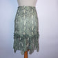 Silk Ruffle Skirt (XS)