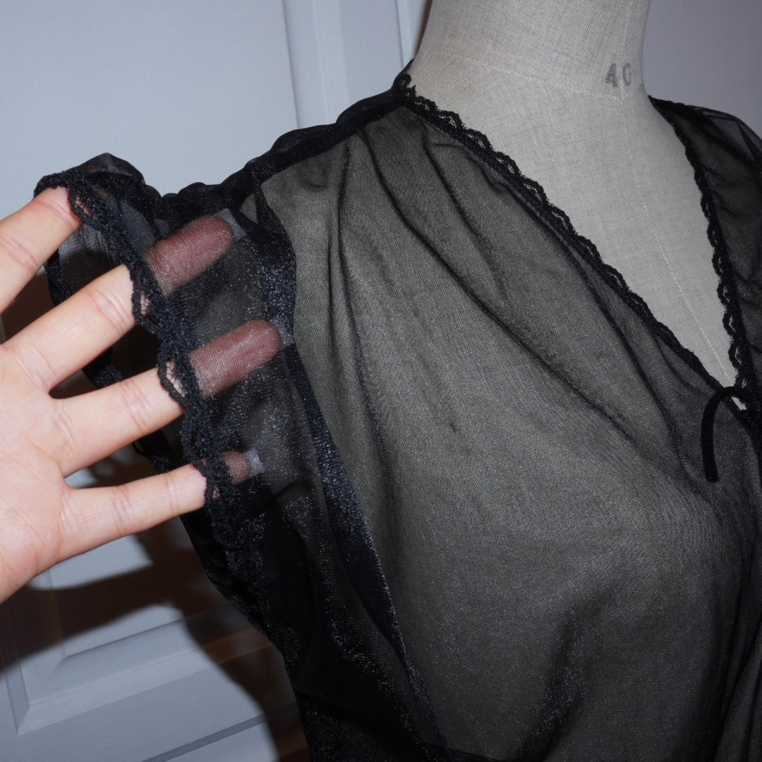 Mesh Tie Top (S)