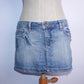 Denim Miniskirt (M)