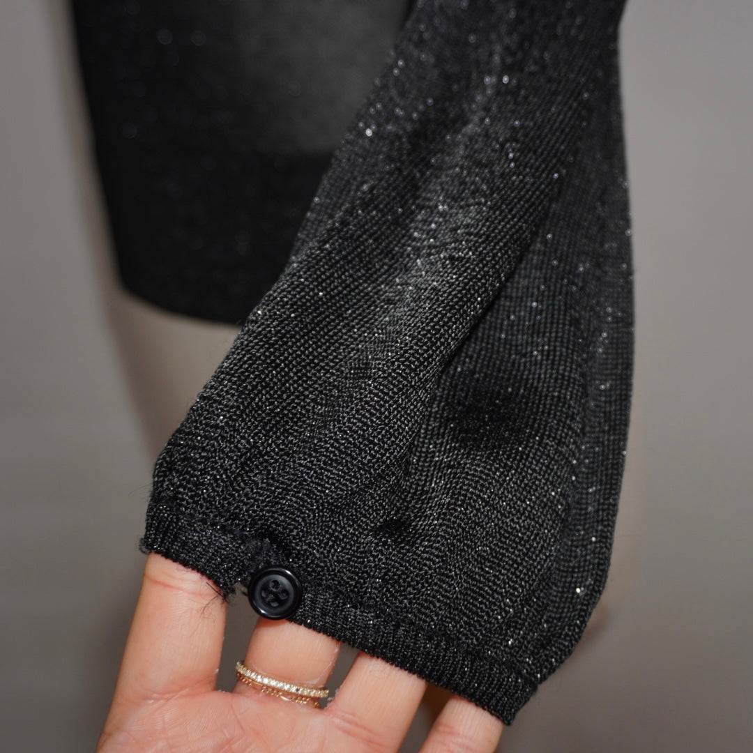 Glittery Knit Top (XS)