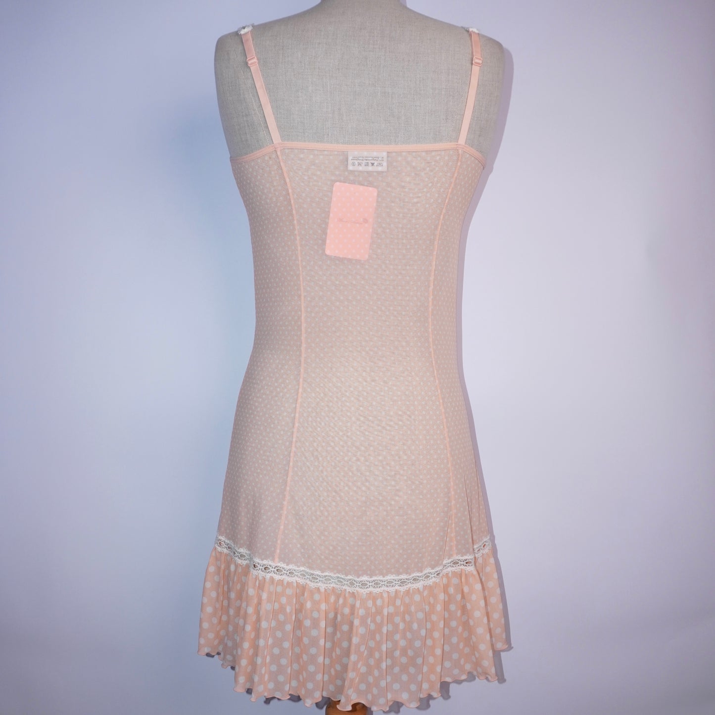 Polkadot Slip Dress (M)