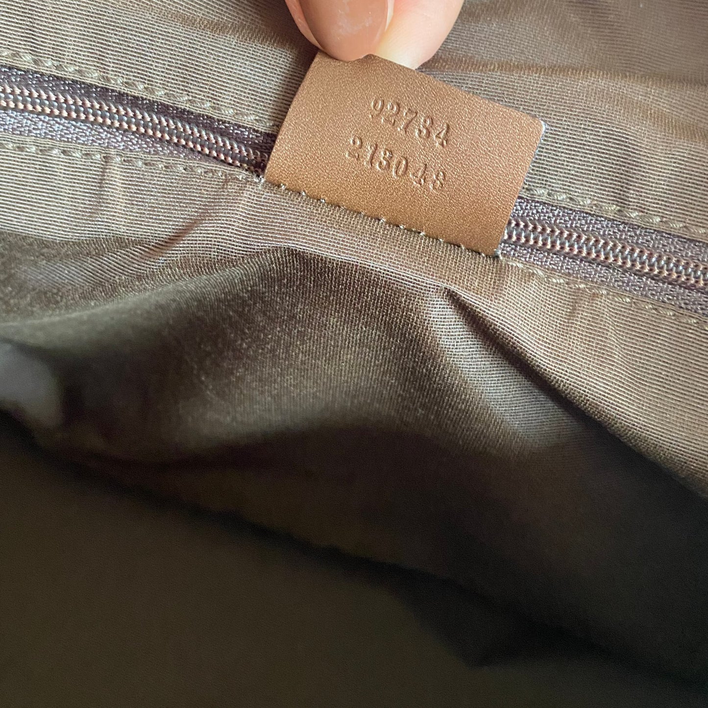 Gucci Lilac Monogram Purse