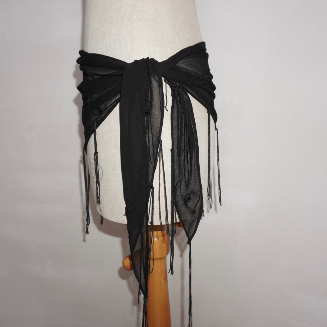 Beaded Tassle Scarf