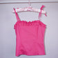 Ruffle Tie Top (XS)